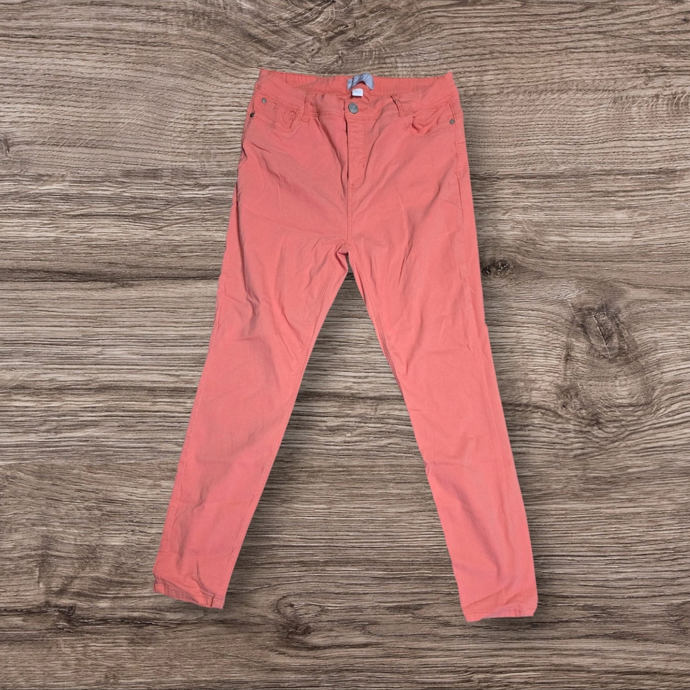 APII Coral Denim Skinny Jeans